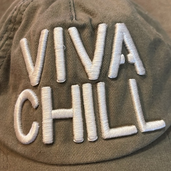 BILLABONG HAT Viva chill Hat Ballcap Green/White Embroidered (BB) - Picture 2 of 5